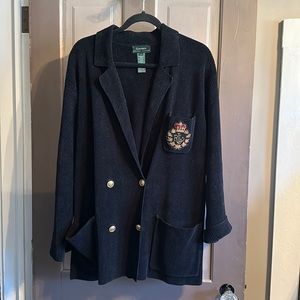 Ralph Lauren oversized sweater/blazer.